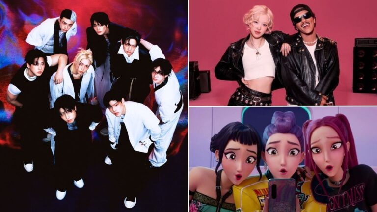 K-pop Brilha nas Paradas de Fim de Ano da Billboard 2025: Rosé e Stray Kids em Destaque Imagem do artigo
