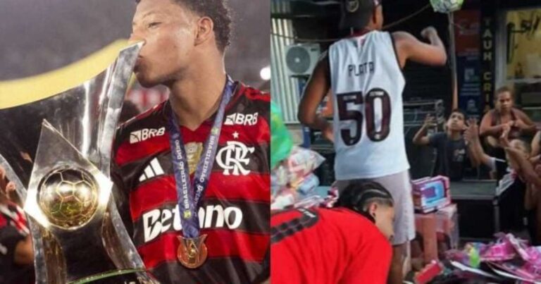 Gonzalo Plata do Flamengo Realiza Ação Solidária e Busca Redenção em Campo Imagem do artigo