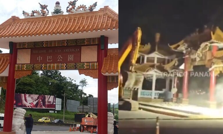 Demolição de Monumento Chinês no Panamá Provoca Crise Política e Pressão de Trump Demolição de Monumento Chinês no Panamá Provoca Crise Política e Pressão de Trump