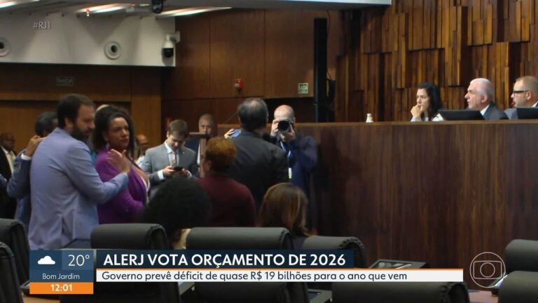 Alerj Discute Orçamento de 2026 com Déficit Previsto de Quase R$ 19 Bilhões Imagem do artigo