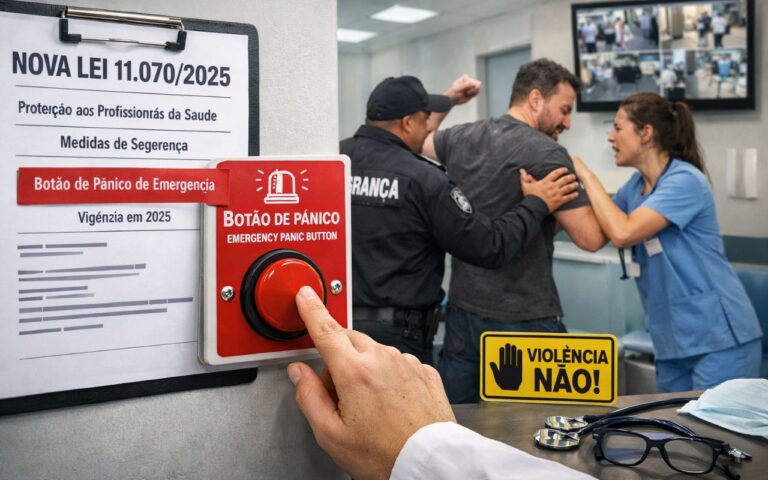 Nova Lei no RJ Introduz Botão de Pânico para Proteger Profissionais de Saúde Nova Lei no RJ Introduz Botão de Pânico para Proteger Profissionais de Saúde
