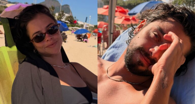 Agatha Moreira e Rodrigo Simas celebram sete anos de amor sob o sol do Rio de Janeiro