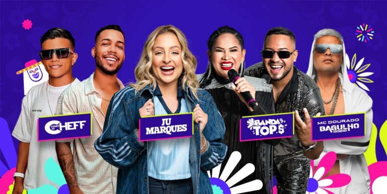 Carnapauxis 2026: Ju Marques, Banda Top, Forró Du Chef e MC Dourado Brilham no Carnaval Obidense