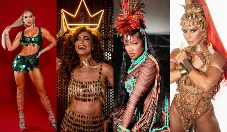 Carnaval 2026: Conheça as Rainhas de Bateria das Escolas do Grupo Especial do Rio