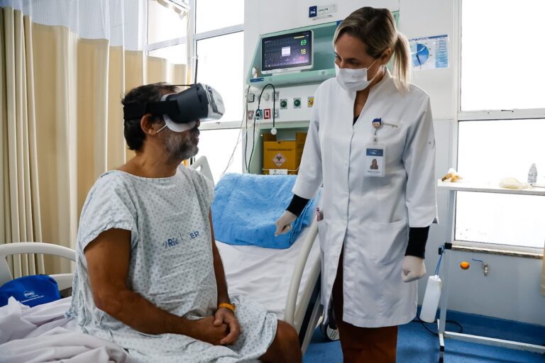 Realidade Virtual Revoluciona Atendimento no CER Leblon com Saúde 4.0