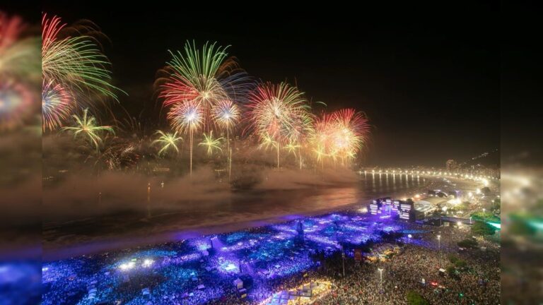 Réveillon do Rio de Janeiro Atrai Mais de 5 Milhões de Pessoas em 2024