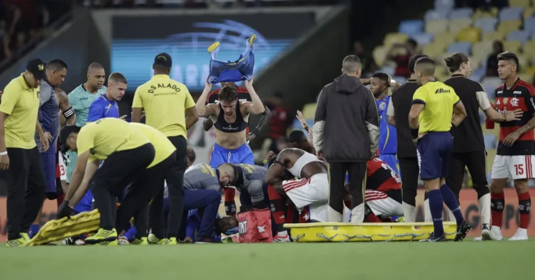 Atualização do Sampaio Corrêa sobre estado de saúde de atleta após convulsão em campo