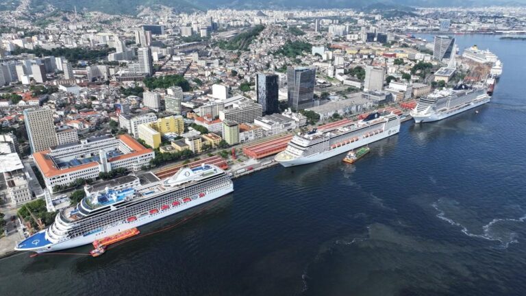 Cruzeiros Prometem Trazer 40 Mil Turistas ao Brasil Durante o Carnaval de 2026