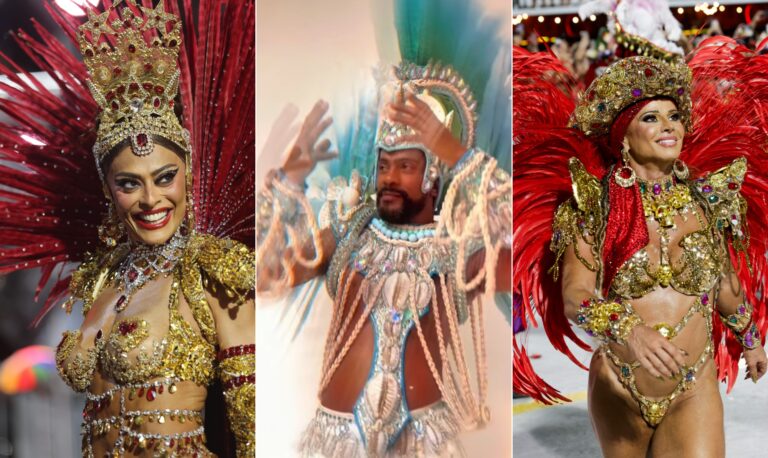 Famosos Brilham na Sapucaí: Juliana Paes e Outros Destaques do Desfile das Campeãs Famosos Brilham na Sapucaí: Juliana Paes e Outros Destaques do Desfile das Campeãs