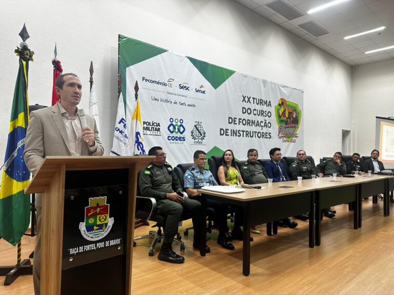 Formação de Instrutores do Proerd 2026: Parceria do Sistema Fecomércio Ceará