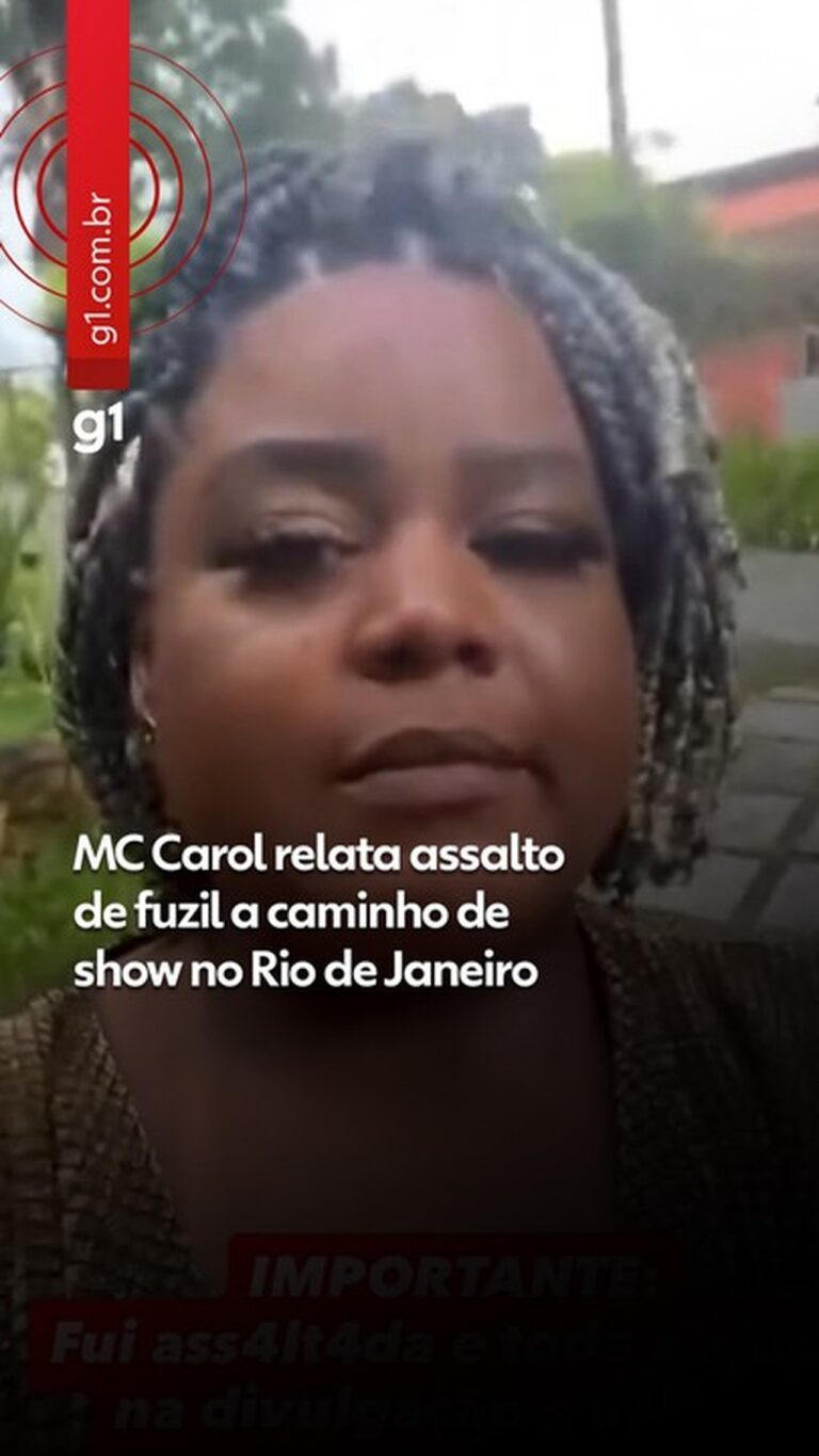 MC Carol de Niterói Compartilha Experiência de Assalto a Mão Armada a Caminho de Show