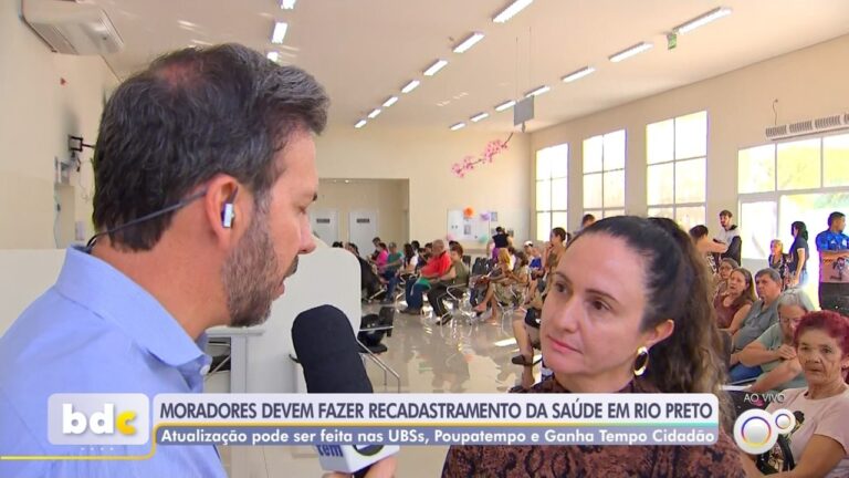 Recadastramento de Pacientes do SUS em Rio Preto: Secretaria de Saúde Inicia Atualização de Dados