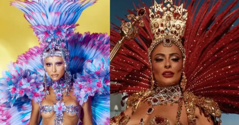 Sabrina Sato e Juliana Paes: Encontro Emocionante no Desfile da Vila Isabel Sabrina Sato e Juliana Paes: Encontro Emocionante no Desfile da Vila Isabel