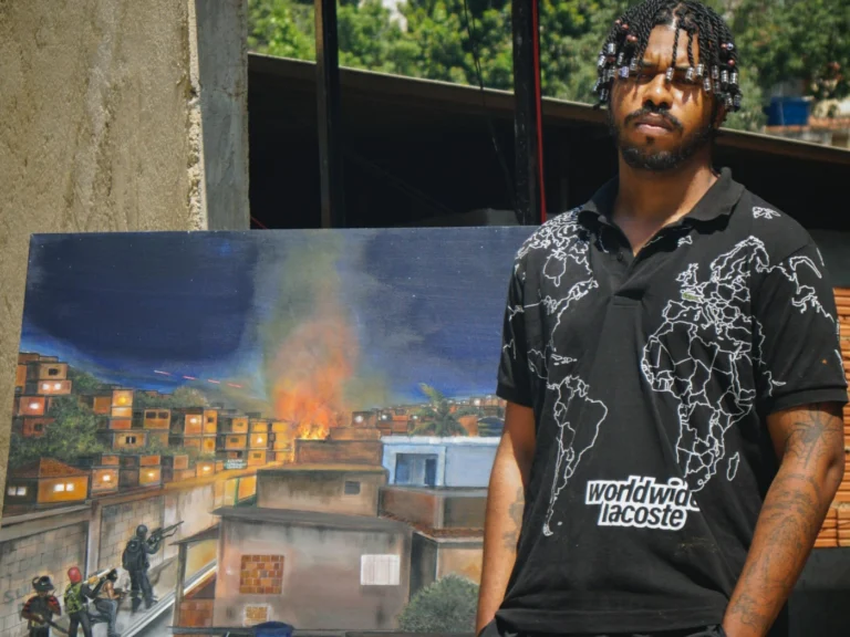 Artista JOTA do Complexo do Chapadão Brilha em Residência Artística no Uruguai