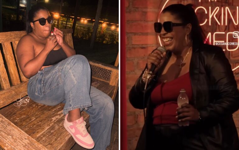 Comediante Tatá Mendonça fala sobre importunação em show: ‘Mulher é um alvo’ Comediante Tatá Mendonça fala sobre importunação em show: 'Mulher é um alvo'