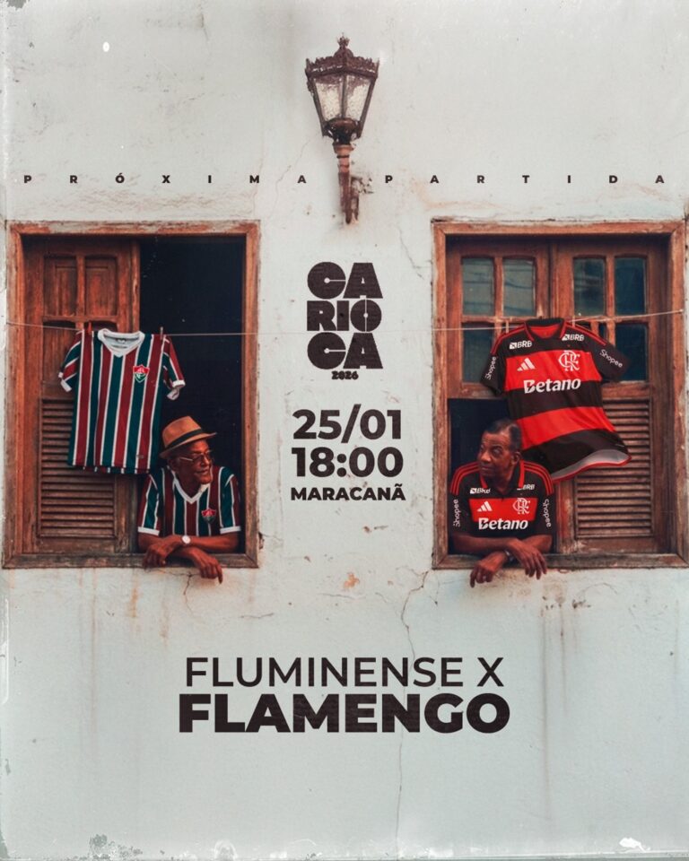 Flamengo Provoca Fluminense Após Título Carioca com Arte Polêmica