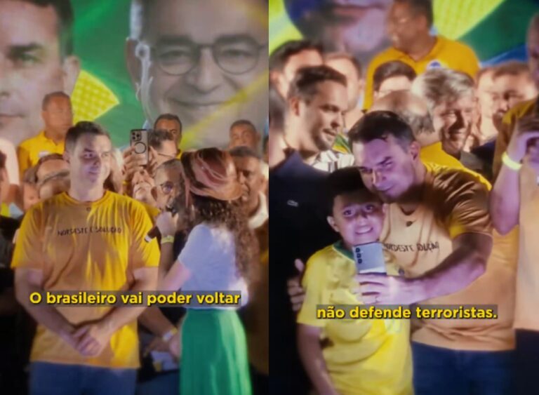 Flávio Bolsonaro inicia pré-campanha no Nordeste: 'A região é a solução'