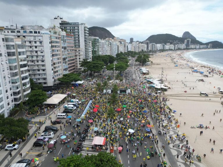 Manifestação Bolsonarista em Copacabana Reúne 4,7 Mil Pessoas, Revela Pesquisa da USP