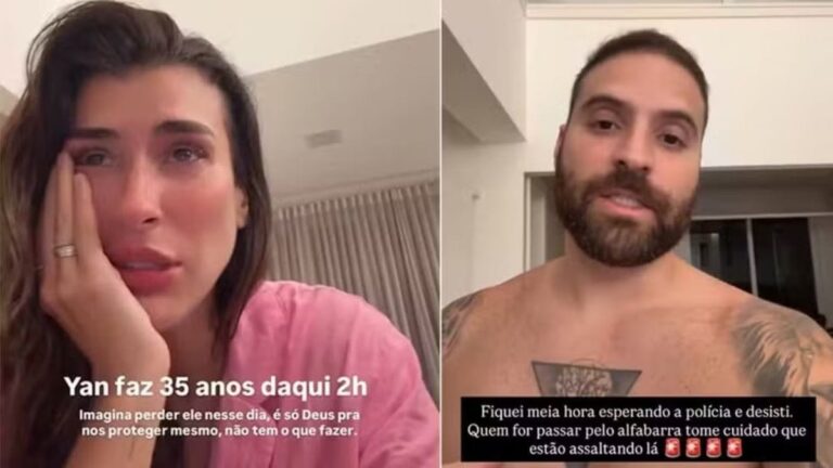Marido de Luana Zucoloto relata assalto violento no RJ: 'Vieram para me matar'