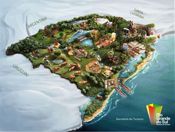 Rio Grande do Sul se Destaca como Principal Porta de Entrada de Turistas Estrangeiros no Brasil em 2026 Rio Grande do Sul se Destaca como Principal Porta de Entrada de Turistas Estrangeiros no Brasil em 2