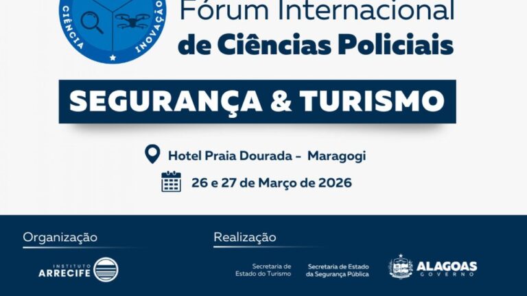 Simpósio Internacional de Ciências Policiais Aborda Segurança no Turismo em Alagoas