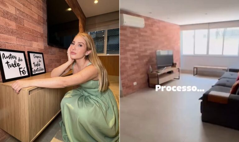 Transformação do Apartamento de Amanda Meirelles: Antes e Depois que Encanta