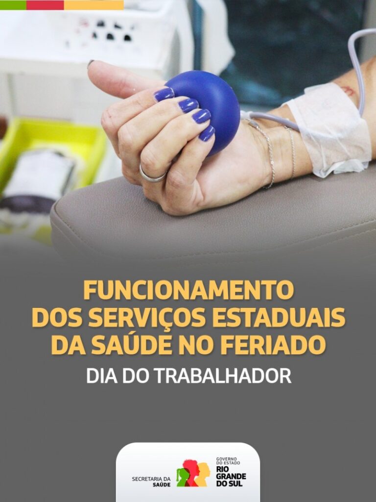 Alterações no Funcionamento dos Órgãos de Saúde Durante o Feriado do Dia do Trabalhador