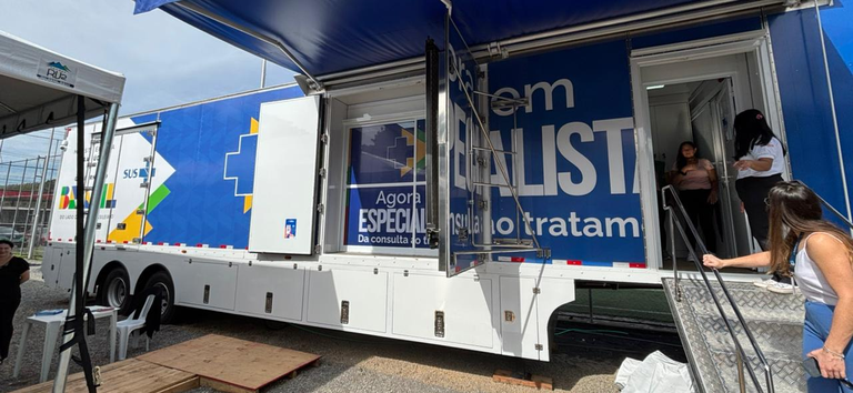 Carreta do Ministério da Saúde em Rio Branco do Sul (PR) Inicia Atendimentos pelo SUS Carreta do Ministério da Saúde em Rio Branco do Sul (PR) Inicia Atendimentos pelo SUS