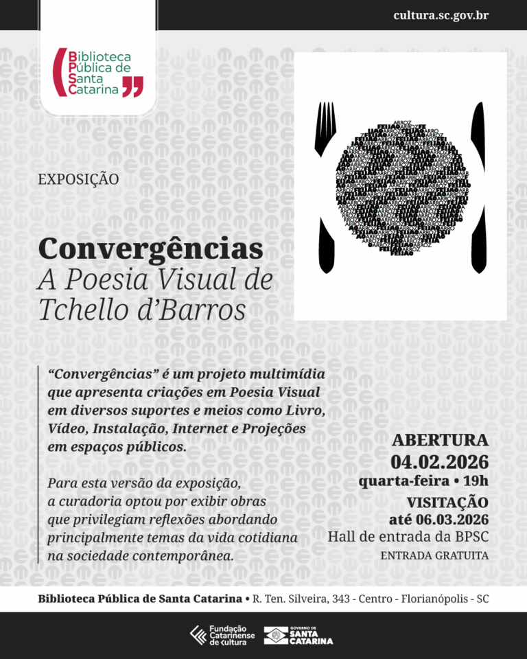Exposição "Convergências" de Tchello d’Barros: Arte e Poesia em Santa Catarina