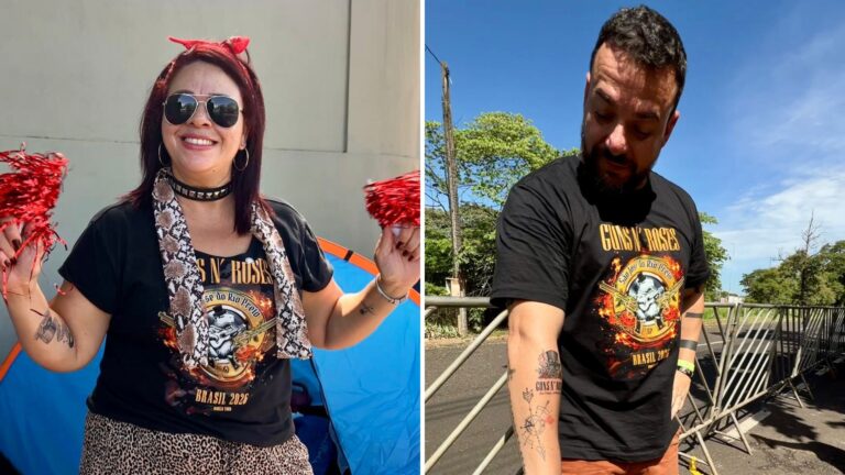 Fãs Viajam 600 km e Acampam para Ver o Guns N’ Roses: Uma Paixão Inabalável Fãs Viajam 600 km e Acampam para Ver o Guns N' Roses: Uma Paixão Inabalável