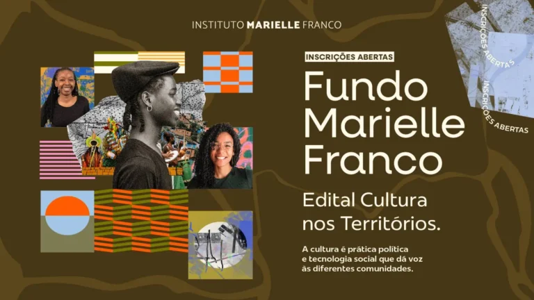 Instituto Marielle Franco Lança Fundo de R$ 100 mil para Projetos Culturais em Periferias Instituto Marielle Franco Lança Fundo de R$ 100 mil para Projetos Culturais em Periferias