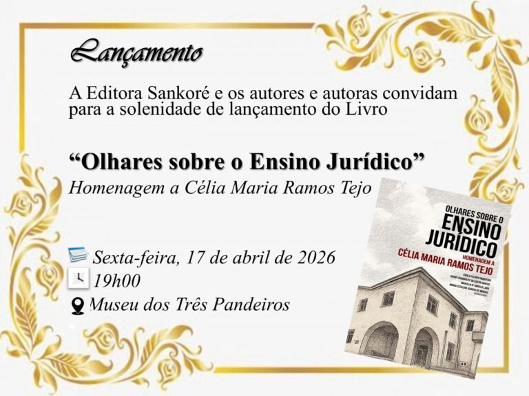 Lançamento do Livro "Olhares sobre o Ensino Jurídico" no MAPP: Uma Homenagem a Célia Maria Ramos Tej