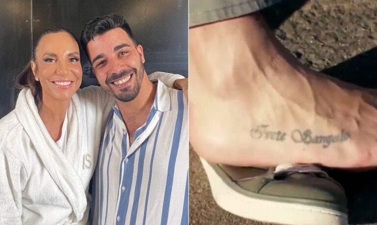 Portuguesa em Busca de Amor em Reality Tem Ivete Sangalo Tatuada: ‘Maior Loucura que Fiz’ Portuguesa em Busca de Amor em Reality Tem Ivete Sangalo Tatuada: 'Maior Loucura que Fiz'