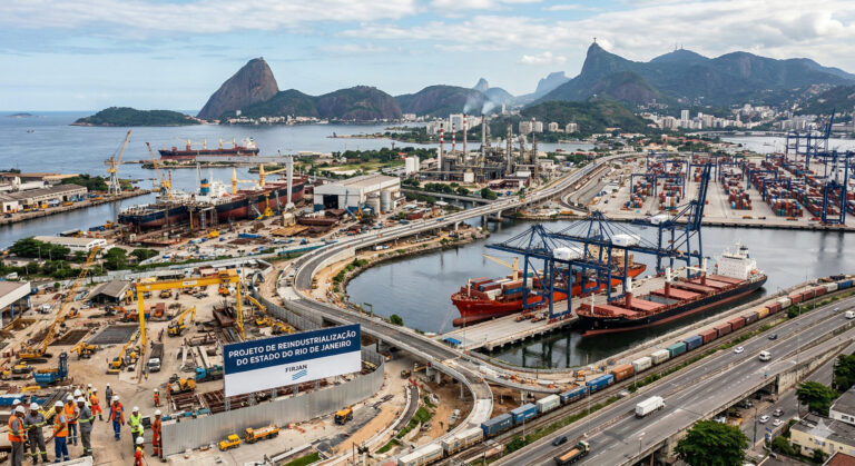 R$ 526,3 Bilhões: O Plano para Reindustrializar o Rio de Janeiro até 2028