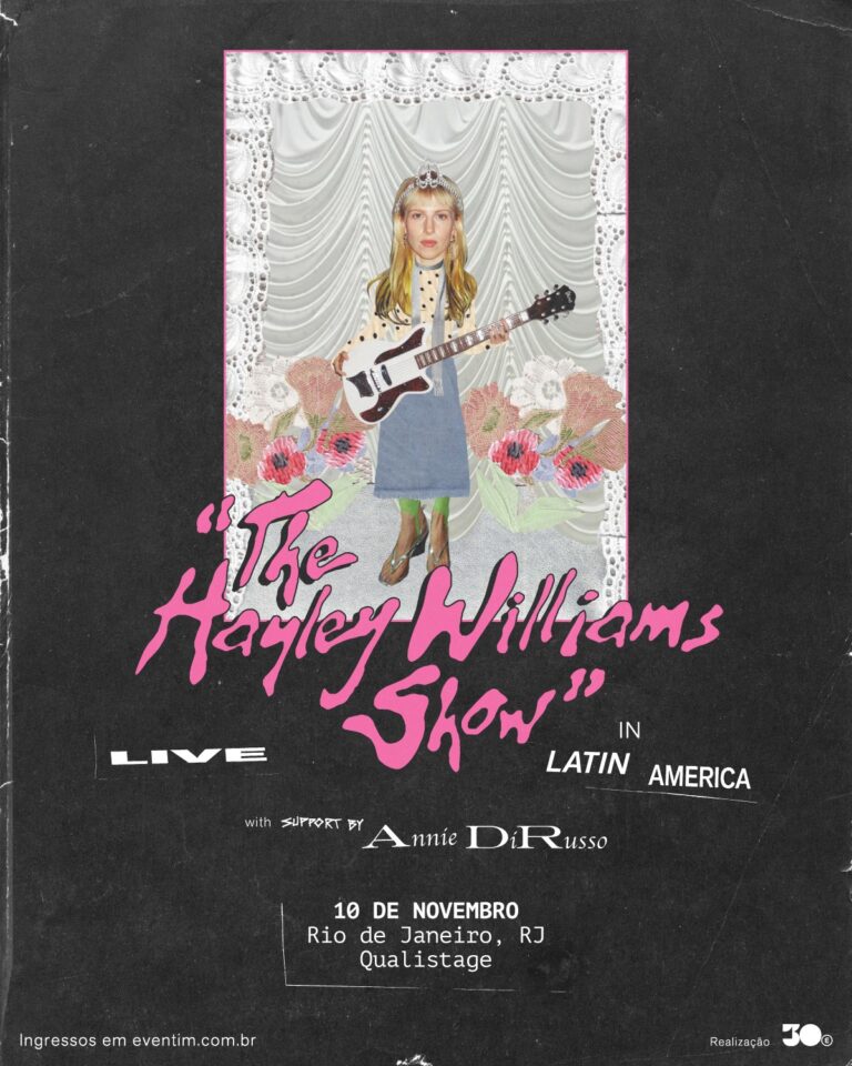 Hayley Williams Anuncia Show Imperdível no Rio de Janeiro