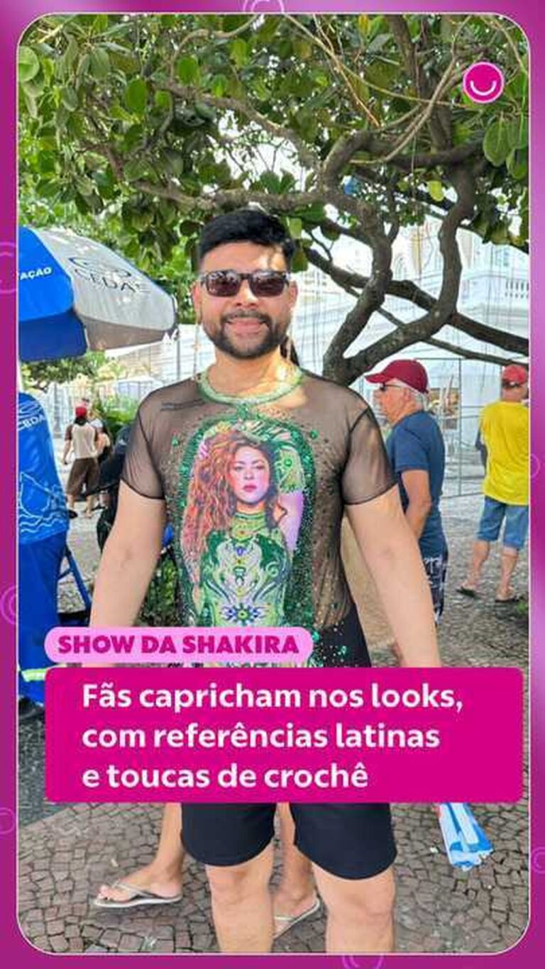 Shakira no Rio: Fãs Aposta em Looks Vibrantes e Personalizados para Grande Show