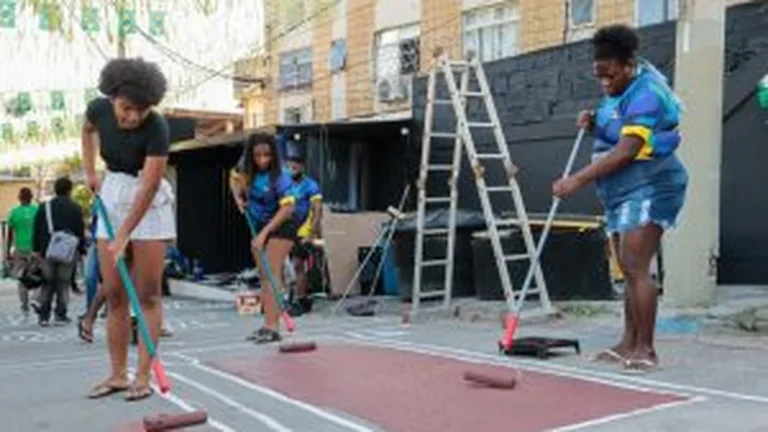 São Gonçalo reforça tradição cultural com pinturas nas ruas para a Copa do Mundo São Gonçalo reforça tradição cultural com pinturas nas ruas para a Copa do Mundo