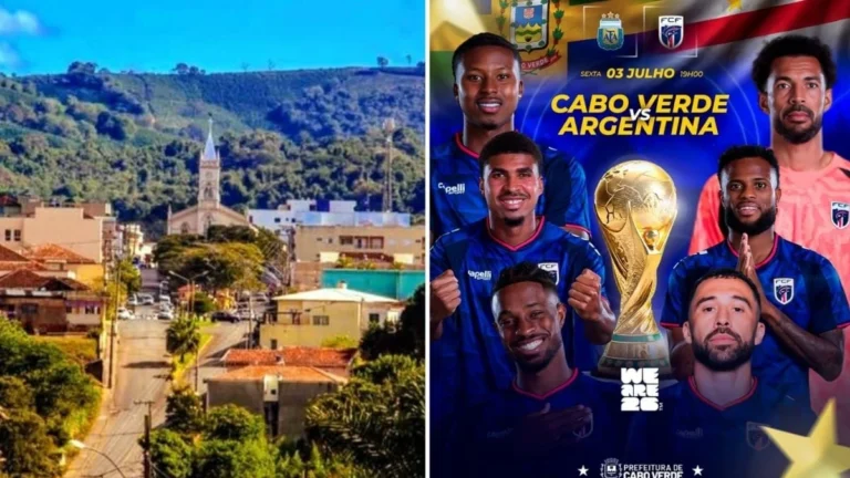 Nossa torcida atravessa o oceano: Cabo Verde (MG) apoia seleção cabo-verdiana na Copa do Mundo 2026 Nossa torcida atravessa o oceano: Cabo Verde (MG) apoia seleção cabo-verdiana na Copa do Mundo 2026